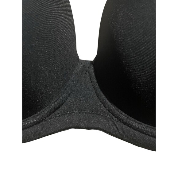 WACOAL 854119 RED CARPET FULL BUSTED STRAPLESS BLACK BRA SIZE 38D - Picture 4 of 6